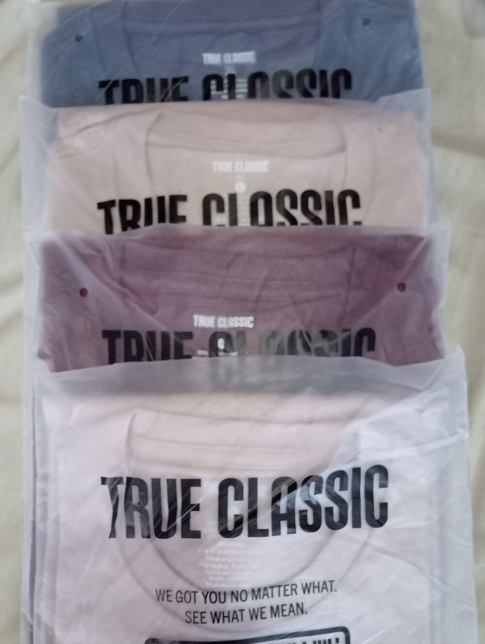 True Classic Men’s Short Sleeve Tee - Pack Of Four